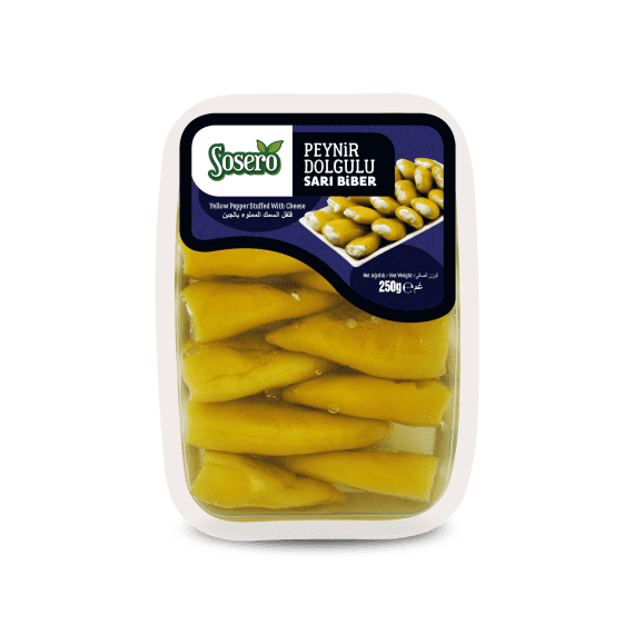 Peynir Dolgulu Sarı Biber