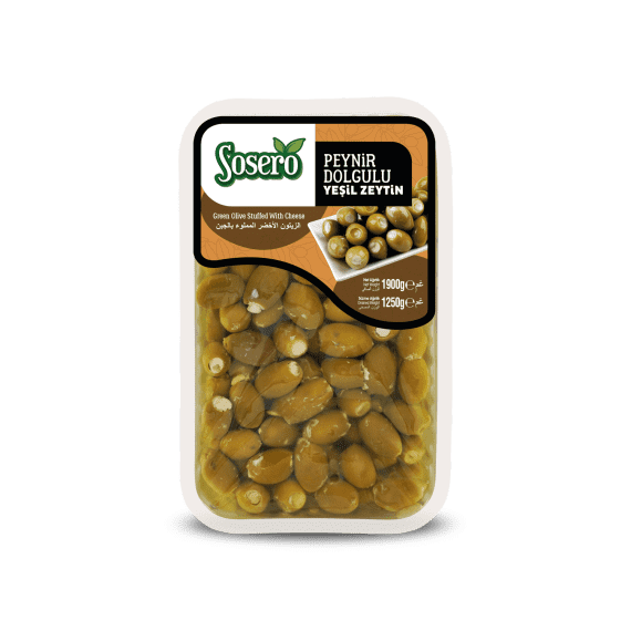 Green Olive Stuffeed W/Cheese
